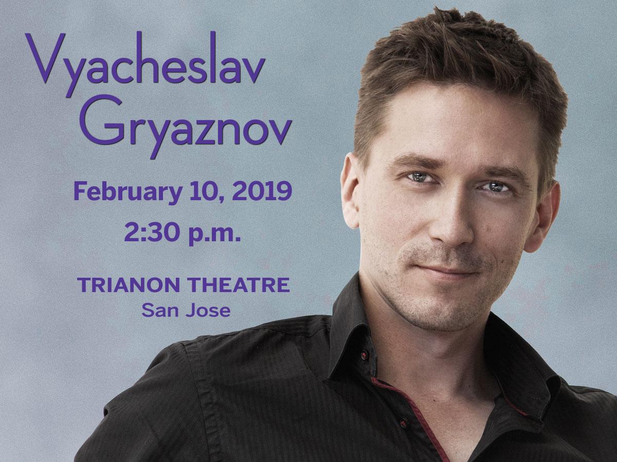 Vyacheslav Gryaznov and an allRachmaninoff Program Steinway Society