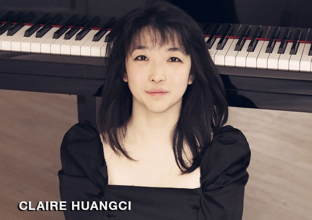 Claire Huangci in concert September 17-20. 2021