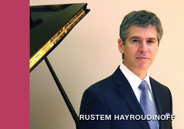 Pianist Rustem Hayroudinoff in concert Saturday February 11, 2023