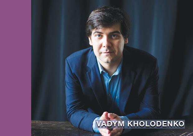 Pianist Vadym Kholodenko in concert Saturday November 12, 2022