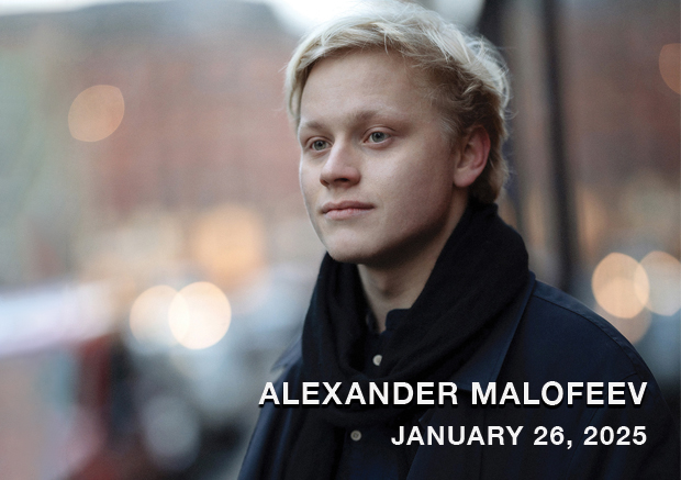 Alexander Malofeev in concert January 26, 2025