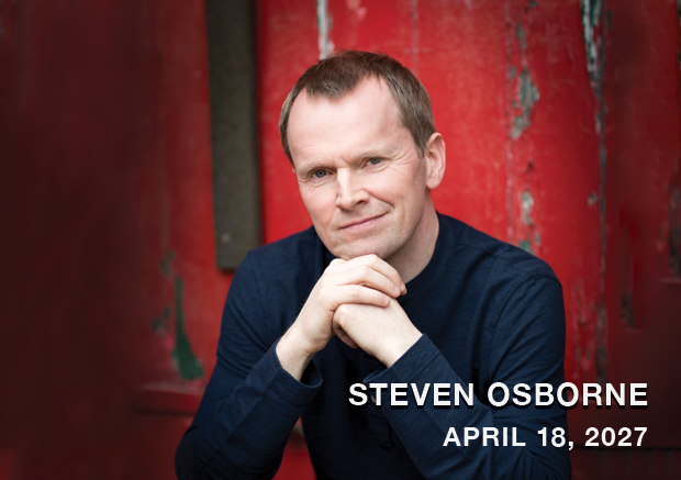Steven Osborne, April 18, 2027, Visual and Performing Arts Center, Cupertino